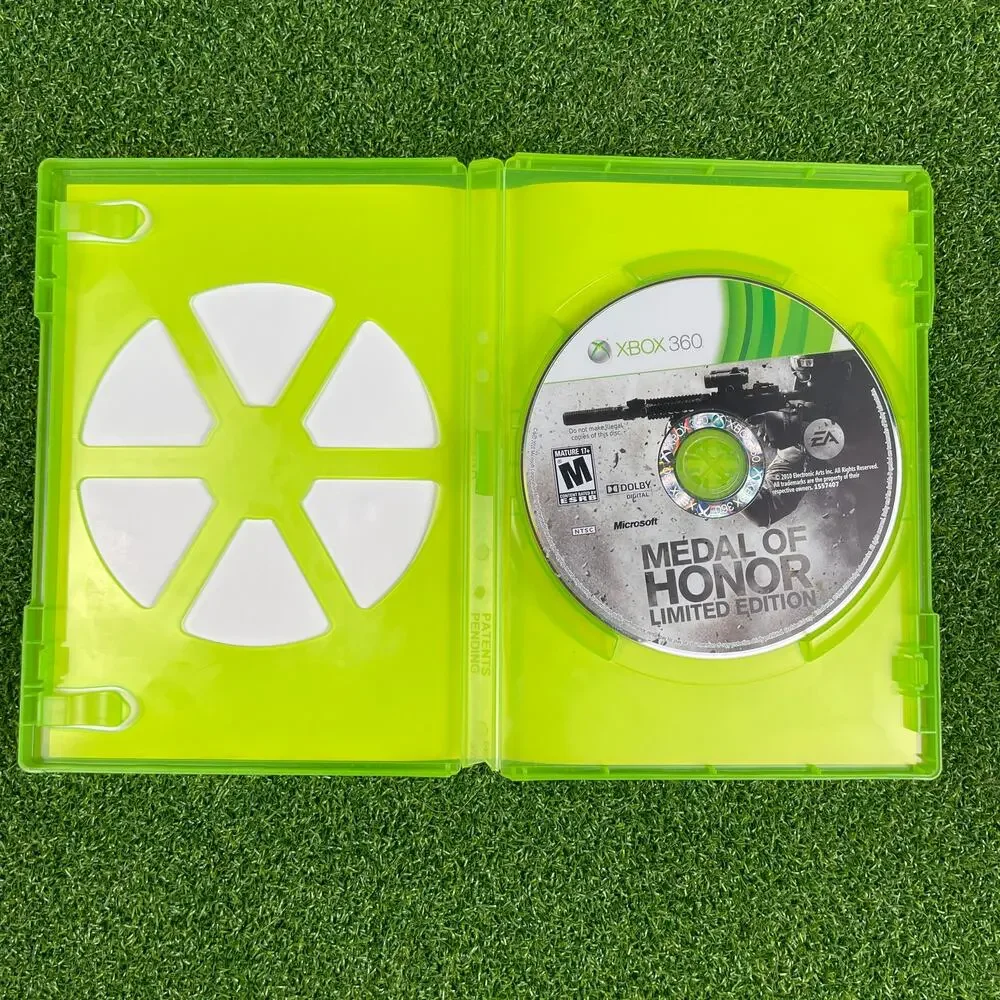 Medal of Honor: Limited Edition (Microsoft Xbox 360, 2010) No Manual